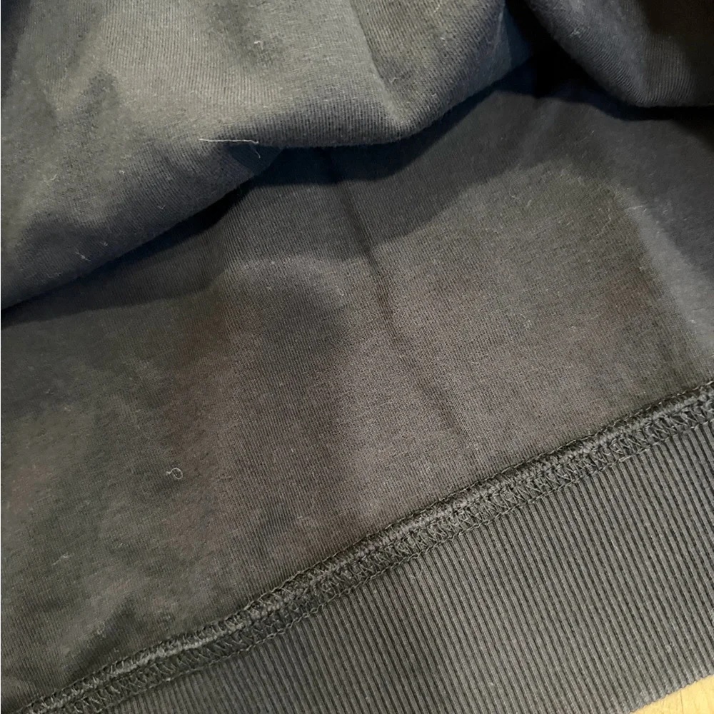 Zara Black Crewneck Sweatshirt